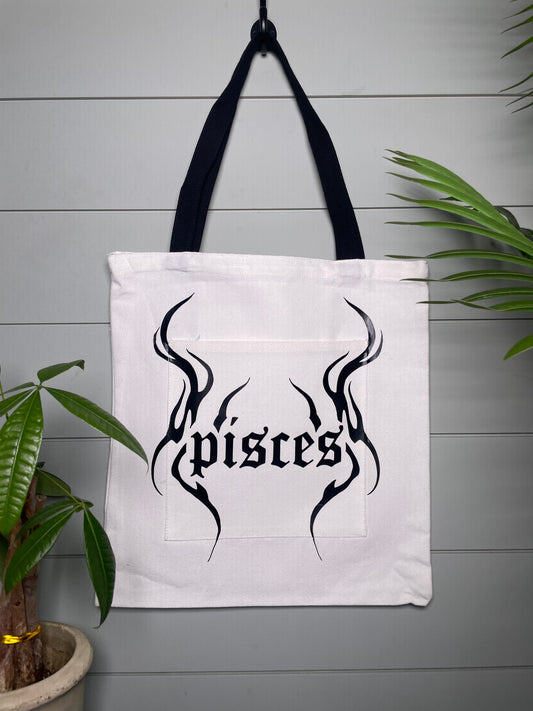 Pisces Cyber Tote Bag