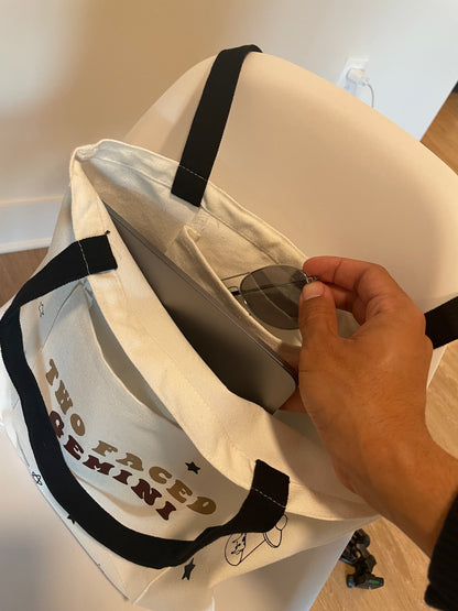 Two-Faced Gemini Tote