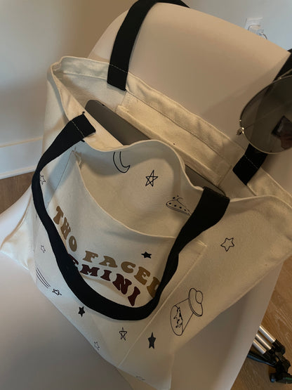 Two-Faced Gemini Tote