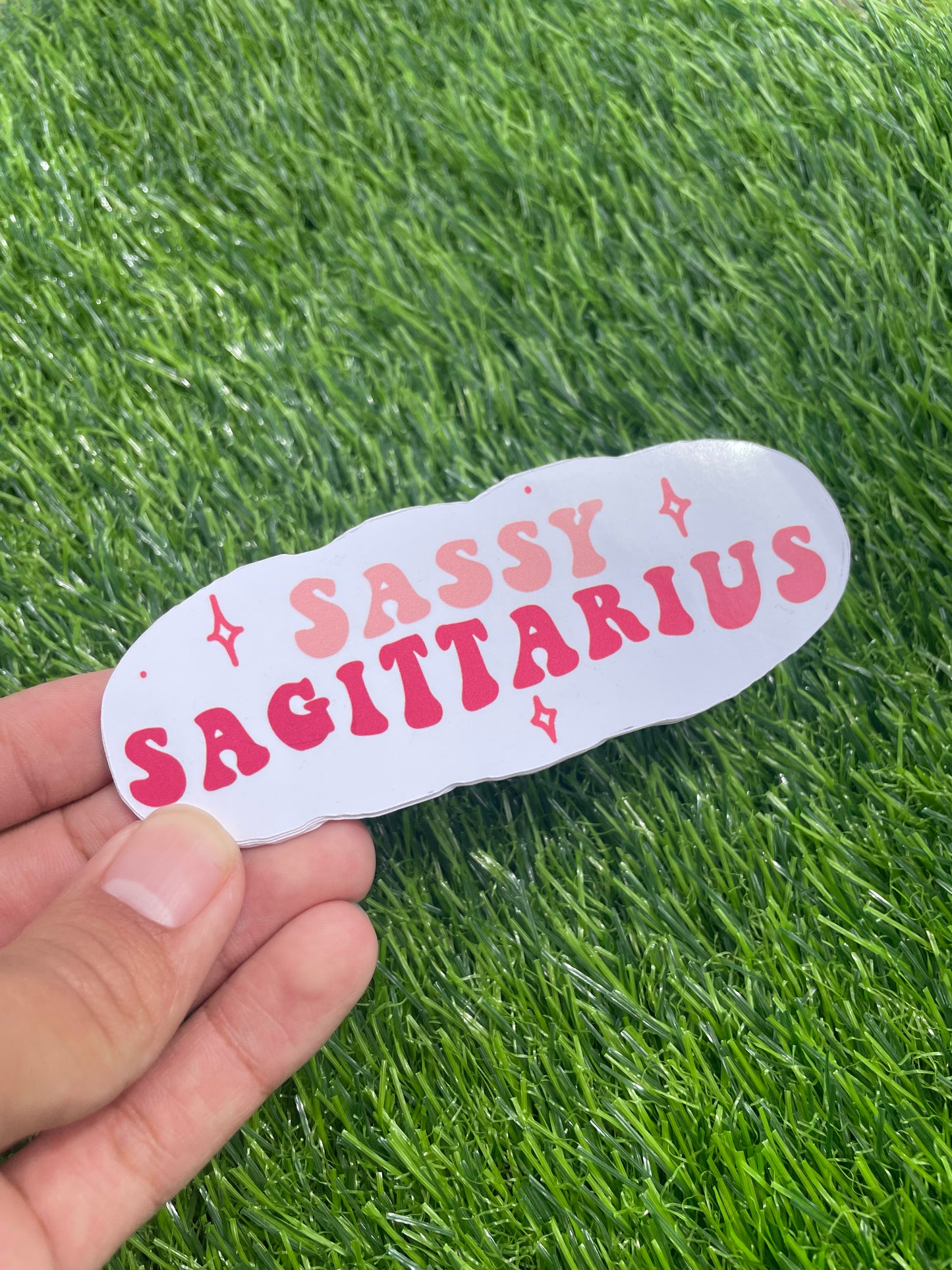 “sassy sagittarius” sticker
