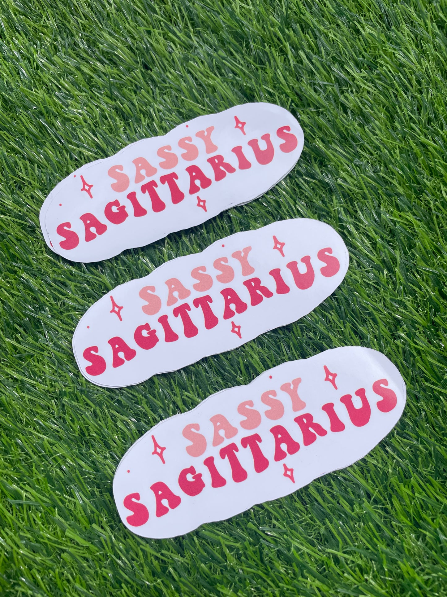 “sassy sagittarius” sticker