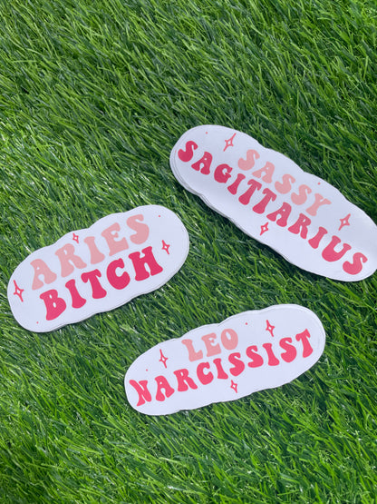 “Sassy Sagittarius” Sticker